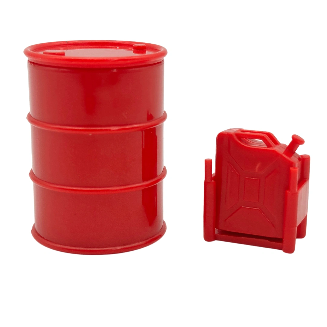 Realistic RC Crawler Fuel & Oil Drums – 1/24 & 1/18 Scale!